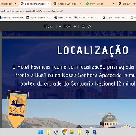 Hotel Faenician Aparecida  Bagian luar foto